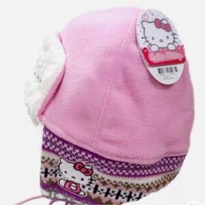 Hello Kitty Pink and Purple Kids Hat